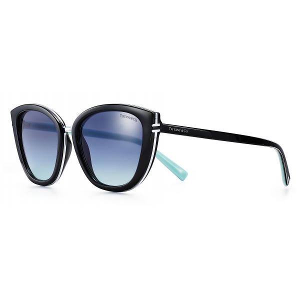 Tiffany & Co. - Square Sunglasses - Black Blue - Tiffany T Collection - Tiffany & Co. Eyewear