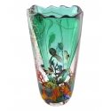 Ars Cenedese Murano - Acquario Vase - Handcrafted Venetian Vase Handmade by Venetian Glassmasters - High Quality Luxury