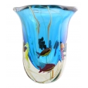 Ars Cenedese Murano - Acquamare Modern Vase - Handcrafted Venetian Vase Handmade by Venetian Glassmasters - High Quality Luxury