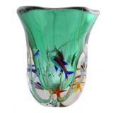 Ars Cenedese Murano - Acquario Modern Vase - Handcrafted Venetian Vase Handmade by Venetian Glassmasters - High Quality Luxury