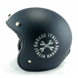 Osbe Italy - Garage Italia - Black Matt - Special Edition - Motorcycle Helmet - High Quality - Made in Italy