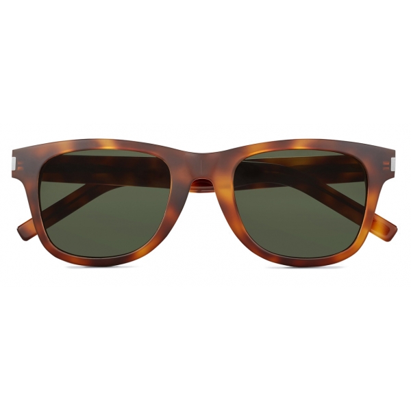 Yves Saint Laurent - Rectangular SL 51 Sunglasses New Slim - Havana ...