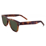 Yves Saint Laurent - Rectangular SL 51 Sunglasses New Slim - Havana - Sunglasses - Saint Laurent Eyewear