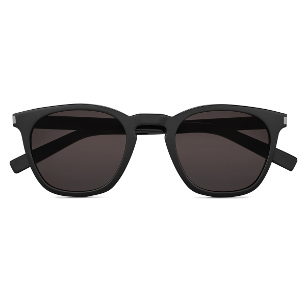 Yves Saint Laurent - Rectangular SL 28 Sunglasses Slim - Black - Sunglasses - Saint Laurent Eyewear