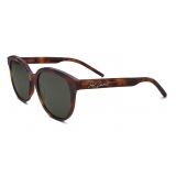 Yves Saint Laurent - Round SL 317 Sunglasses - Havana - Saint Laurent Eyewear