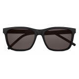 Yves Saint Laurent - Square SL 318 Sunglasses - Signature Black - Saint Laurent Eyewear