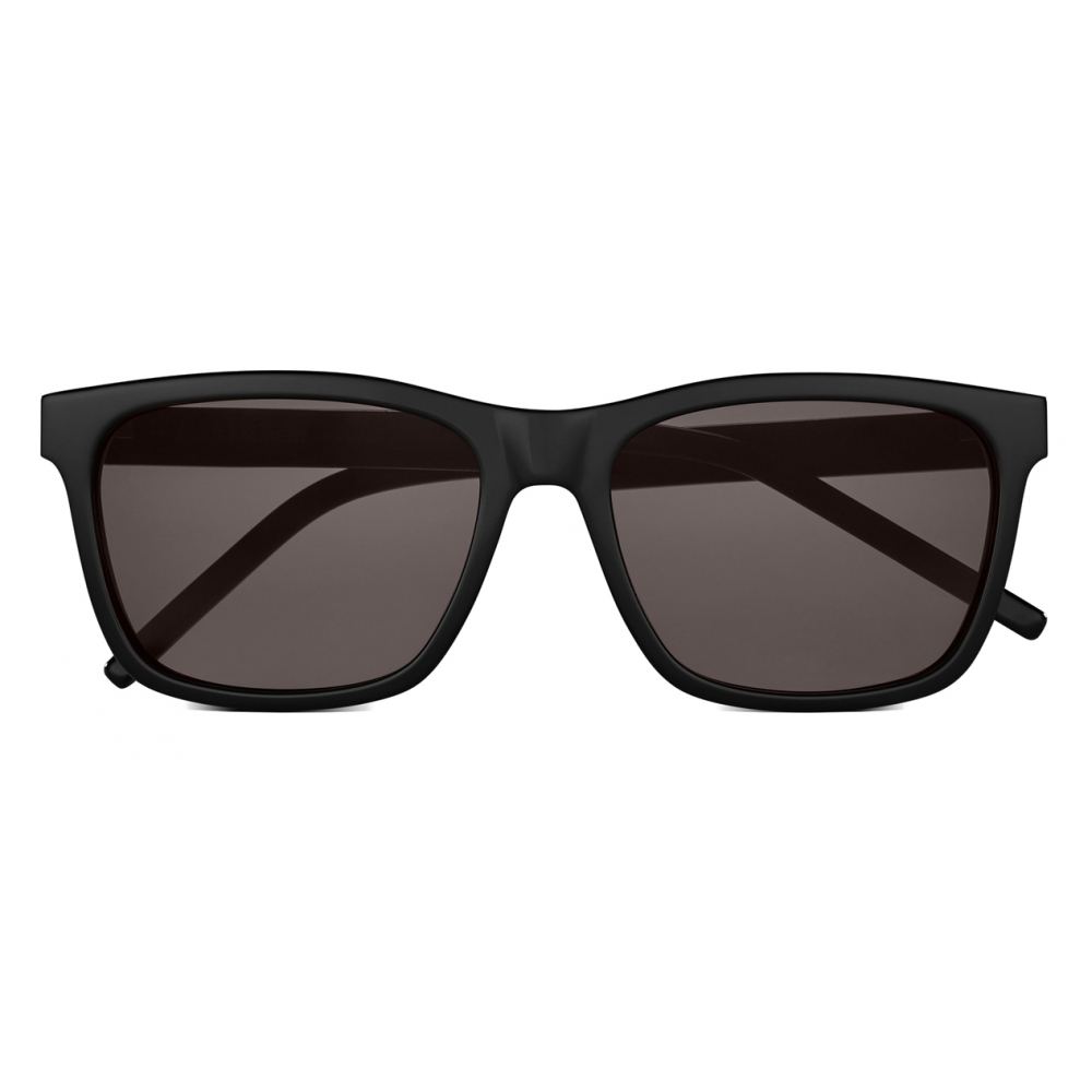 Yves Saint Laurent - Square SL 318 Sunglasses - Signature Black - Saint