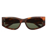 Yves Saint Laurent - Square SL 329 Sunglasses - Havana - Saint Laurent Eyewear
