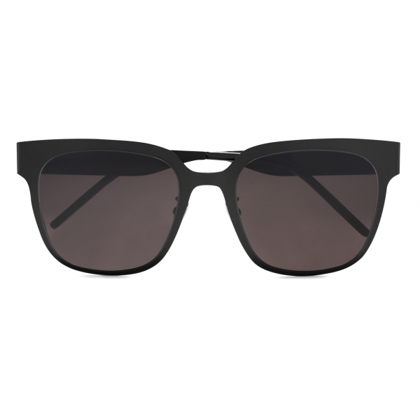 Yves Saint Laurent - Monogramme Square SL M41 Sunglasses - Black - Saint Laurent Eyewear