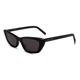 Yves Saint Laurent - New Wave SL 277 Sunglasses Cat Eye - Transparent Green - Saint Laurent Eyewear