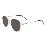 Yves Saint Laurent - New Wave SL 299 Sunglasses Round - Gold Black - Saint Laurent Eyewear