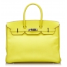 Hermès Vintage - Epsom Birkin 35 Bag - Gialla - Borsa in Pelle e Vitello - Alta Qualità Luxury