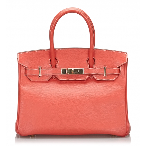 Hermes Vintage Epsom Birkin 30 Bag Rosa Borsa In Pelle E Vitello Alta Qualita Luxury Avvenice
