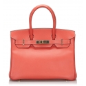 Hermès Vintage - Epsom Birkin 30 Bag - Rosa - Borsa in Pelle e Vitello - Alta Qualità Luxury