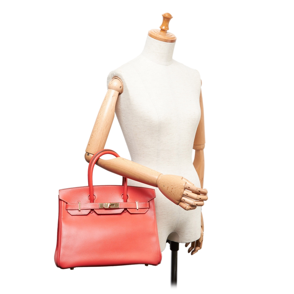 Hermès 2021 Epsom Birkin Sellier Casaque 30 - Pink Handle Bags, Handbags -  HER540098