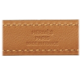 Hermès Vintage - Epsom Kelly Belt - Grey Gold - Leather Belt - Luxury High Quality