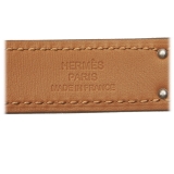 Hermès Vintage - Epsom Kelly Belt - Nero Argento - Cintura in Pelle - Alta Qualità Luxury