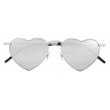 Yves Saint Laurent - New Wave SL 301 Loulou Sunglasses - Oxidized Silver - Saint Laurent Eyewear