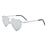 Yves Saint Laurent - New Wave SL 301 Loulou Sunglasses - Oxidized Silver - Saint Laurent Eyewear