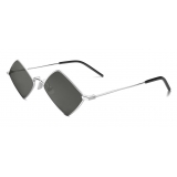 Yves Saint Laurent - New Wave SL 302 Diamond Sunglasses - Silver - Saint Laurent Eyewear