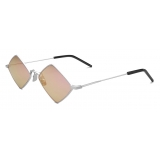 Yves Saint Laurent - New Wave SL 302 Diamond Sunglasses - Palladium - Saint Laurent Eyewear