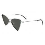 Yves Saint Laurent - New Wave SL 303 Triangular Jerry Sunglasses - Silver - Saint Laurent Eyewear