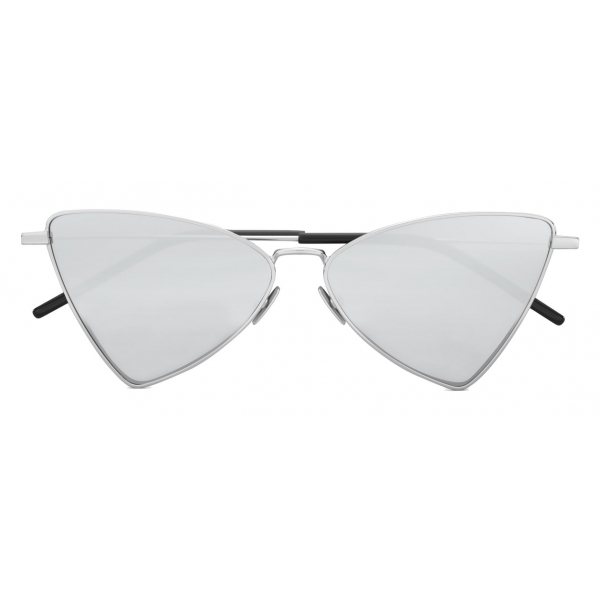 Yves Saint Laurent - Occhiali da Sole New Wave SL 303 Triangolari Jerry - Argento Ossidato - Saint Laurent Eyewear