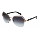 Bulgari - Serpenti - Occhiali da Sole Serpenti a Farfalla in Metallo - Nero - Serpenti Collection - Bulgari Eyewear