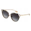 Bulgari - Serpenti Temptalicious - Occhiali da Sole Cat Eye Traforati - Oro - Serpenti Collection - Bulgari Eyewear