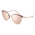 Bulgari - Serpentine Rainbow Scales - Occhiali da Sole Cat Eye in Metallo - Rosa - Serpenti Collection - Bulgari Eyewear