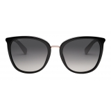 Bulgari - Le Gemme - Occhiali da Sole Rotondi in Acetato - Nero - Serpenti Collection - Bulgari Eyewear