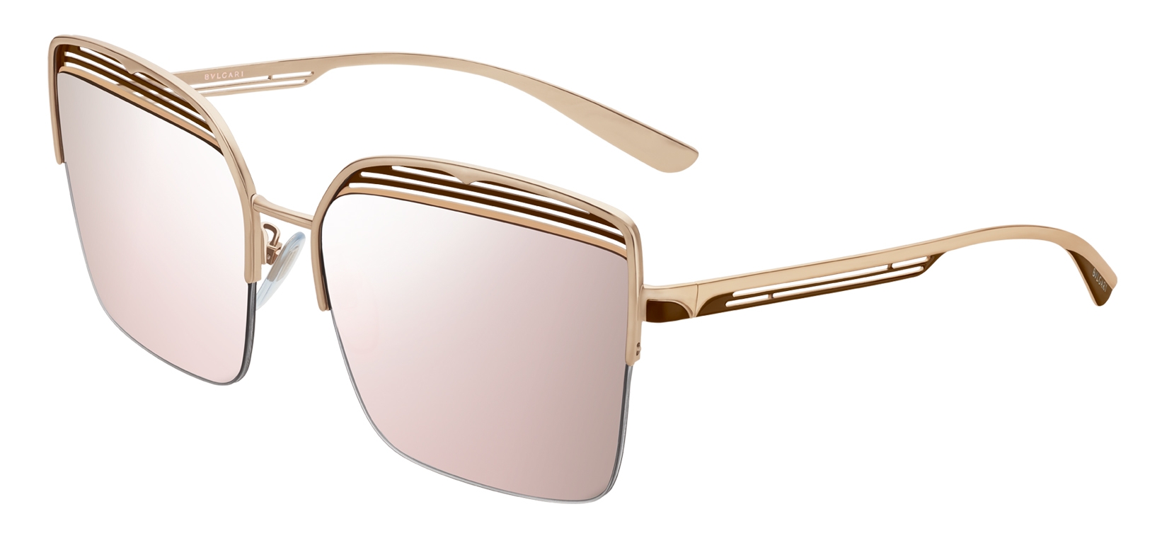 Bvlgari pink 2025 gold sunglasses