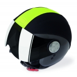 Osbe Italy - Summer Orange Fluo - Motorcycle Helmet - High Quality - Made in Italy