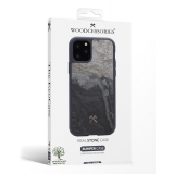 Woodcessories - Eco Bump - Cover in Pietra - Grigio Camo - iPhone 11 - Cover in Vera Pietra - Eco Case - Bumper Collection