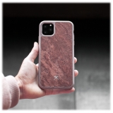 Woodcessories - Eco Bump - Cover in Pietra - Rosso Canyon - iPhone 11 - Cover in Vera Pietra - Eco Case - Bumper Collection