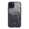 Woodcessories - Eco Bump - Cover in Pietra - Grigio Camo - iPhone 11 Pro - Cover in Vera Pietra - Eco Case - Bumper Collection