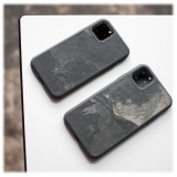Woodcessories - Eco Bump - Cover in Pietra - Grigio Camo - iPhone 11 Pro Max - Vera Pietra - Eco Case - Bumper Collection
