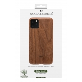 Woodcessories - Walnut / Cevlar Cover - iPhone 11 - Wooden Cover - Eco Case - Ultra Slim - Cevlar Collection