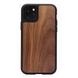 Woodcessories - Eco Bump - Cover in Legno di Noce - Nero - iPhone 11 - Cover in Legno - Eco Case - Collezione Bumper