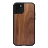 Woodcessories - Eco Bumper - Walnut Cover - Black - iPhone 11 - Wooden Cover - Eco Case - Bumper Collection