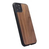 Woodcessories - Eco Bumper - Walnut Cover - Black - iPhone 11 - Wooden Cover - Eco Case - Bumper Collection