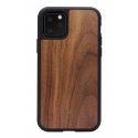Woodcessories - Eco Bump - Cover in Legno di Noce - Nero - iPhone 11 Pro - Cover in Legno - Eco Case - Collezione Bumper