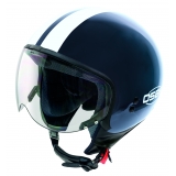 Osbe Italy - Bellagio Blue - Motorcycle Helmet - High Quality - Made in Italy