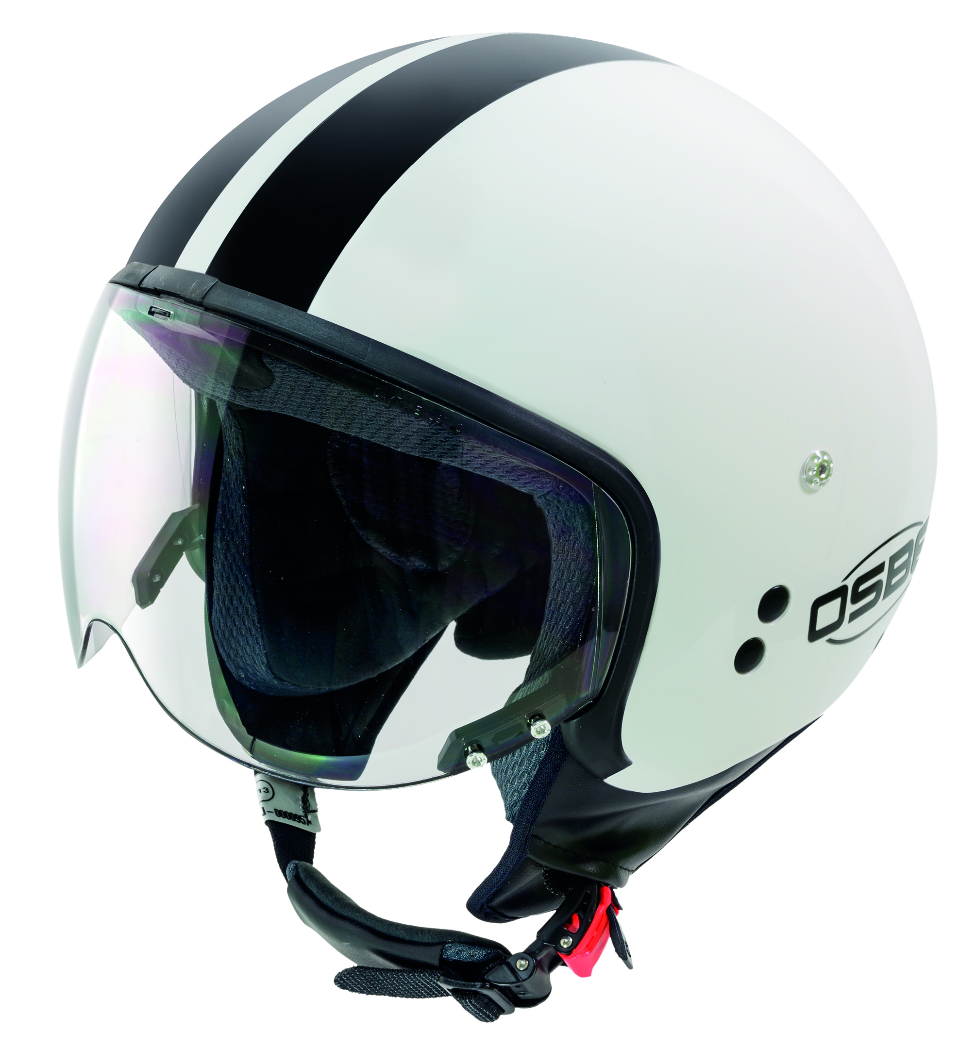 Italy - Bellagio White - Motorcycle Helmet - Quality - Made in Italy - Avvenice