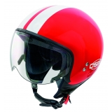 Osbe Italy - Bellagio Red - Motorcycle Helmet - High Quality - Made in Italy