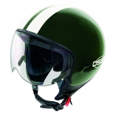 Osbe Italy - Bellagio Green - Motorcycle Helmet - High Quality - Made in Italy