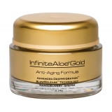 InfiniteAloe - Skin Care - Gold Anti-Aging Formula - Crema Luxury Biologica - Aloe Vera - Anti-Aging - Cruelity Free - 50 ml