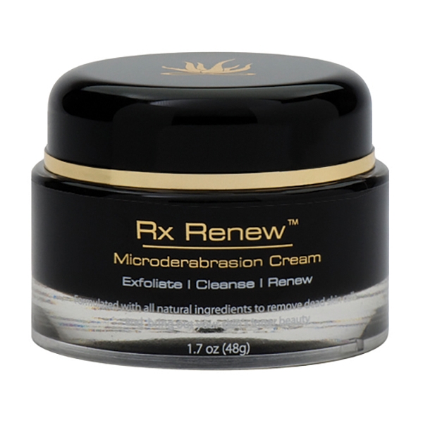 InfiniteAloe - Rx Renew - Microdermabrasion Cream - Crema Luxury Biologica - Aloe Vera - Anti-Aging - Cruelity Free - 50 ml