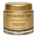 InfiniteAloe - Skin Care - Gold Anti-Aging Formula - Luxury Organic Cream - Aloe Vera - Anti-Aging - Cruelity Free - 200 ml