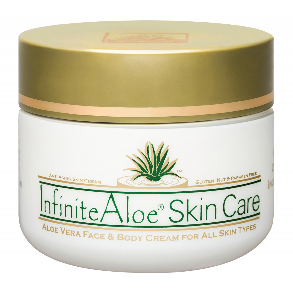 InfiniteAloe - Skin Care - Original Formula - Luxury Organic Cream - Aloe  Vera - Anti-Aging - Cruelity Free - 237 ml - Avvenice